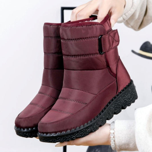 Waterproof Mid-Calf Winter Boots – Warm & Stylish