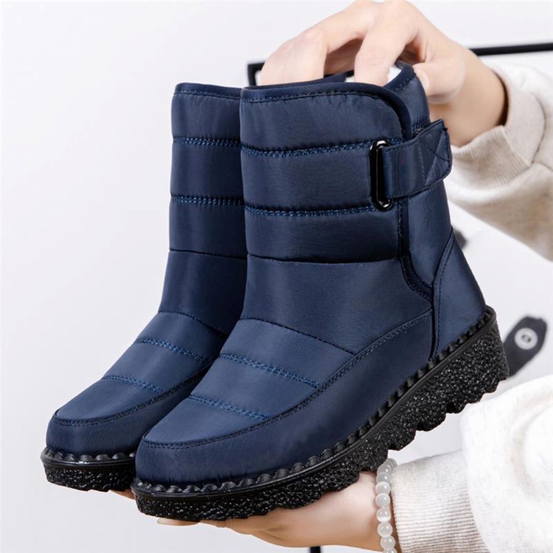 Waterproof Mid-Calf Winter Boots – Warm & Stylish