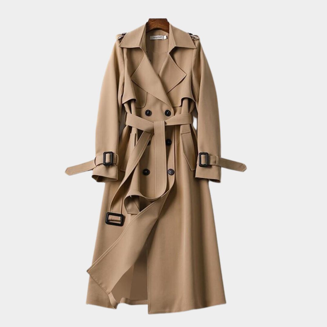 Women’s Long Winter Coat – Elegant &amp; Warm