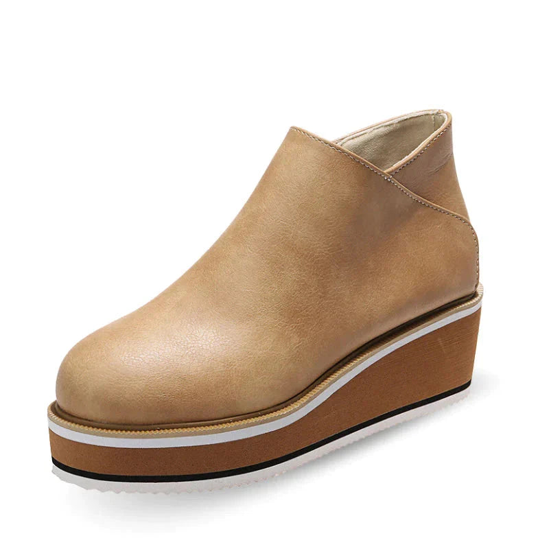 Women’s Wedge Ankle Boots – Elegant & Comfortable