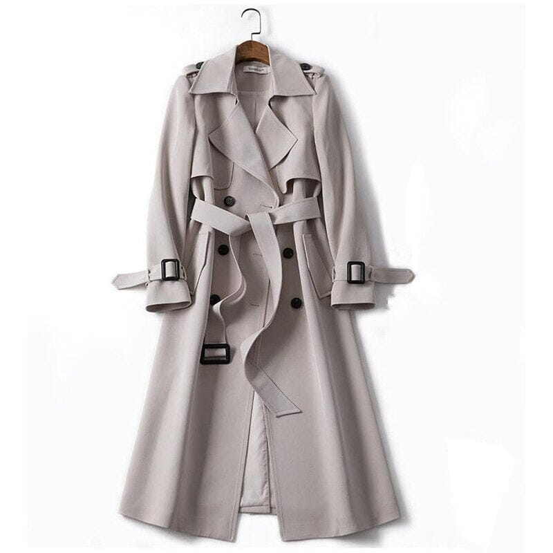 Casaco Trench Coat Longo Winter - Kate 0 Importe Go Gelo P 